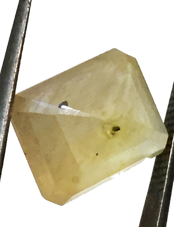 10.44 ct/11.50 ratti Natural Certified Bangkok Pukhraj/Yellow Sapphire